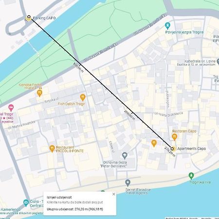 Apartment Capo Family & Capo Studio -Old Town-Parking تروغير المظهر الخارجي الصورة