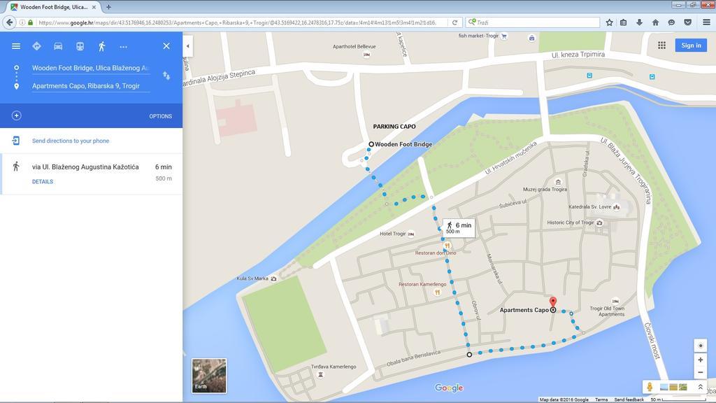 Apartment Capo Family & Capo Studio -Old Town-Parking تروغير المظهر الخارجي الصورة